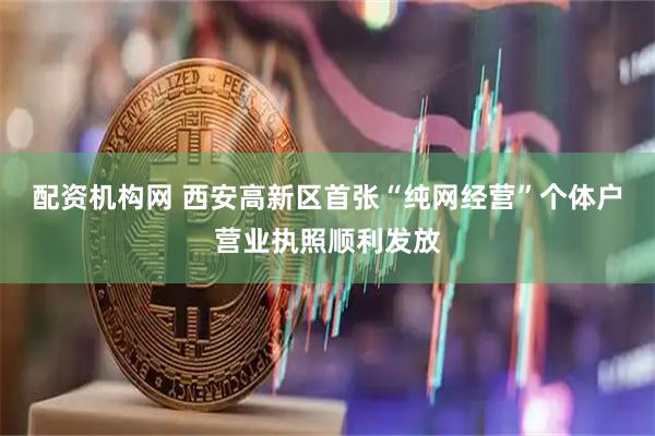 配资机构网 西安高新区首张“纯网经营”个体户营业执照顺利发放