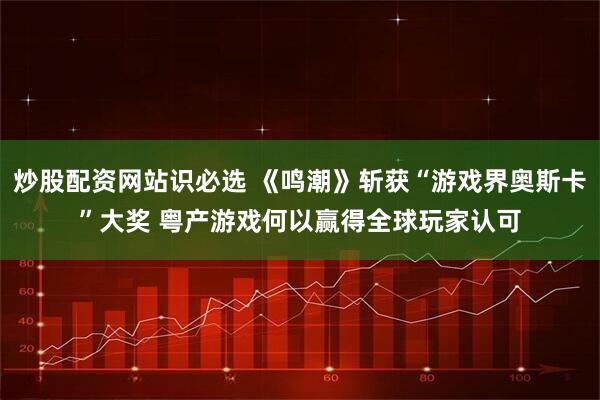 炒股配资网站识必选 《鸣潮》斩获“游戏界奥斯卡”大奖 粤产游戏何以赢得全球玩家认可